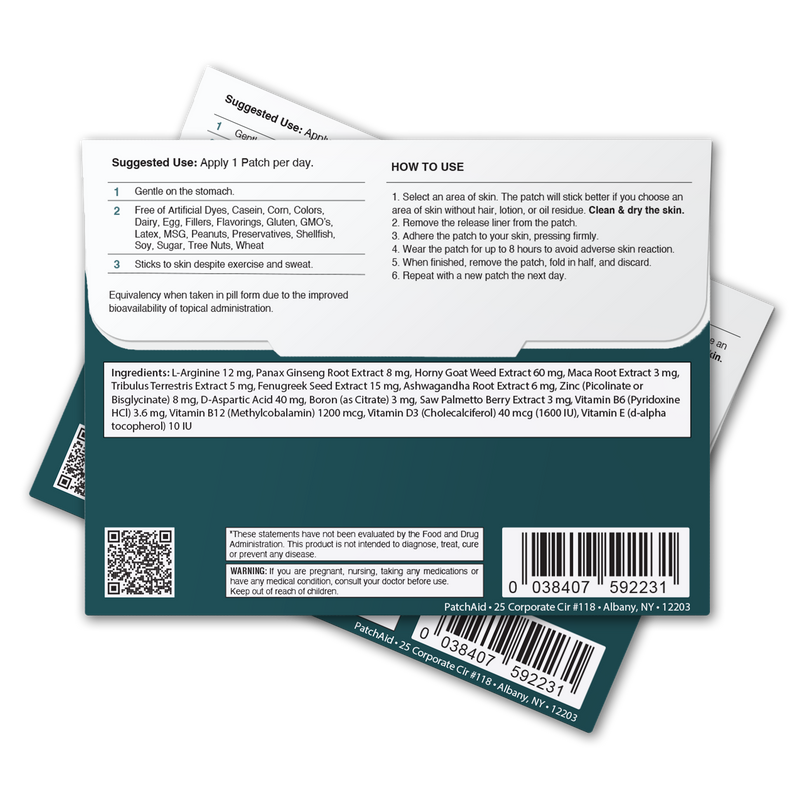 Ignite Him - Male Libido Patch by PatchAid