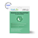 PatchAid Melatonin-Free Sleep Aid Patch for kids and adults with chamomile and lemon balm for natural sleep support. Contains 30 patches.