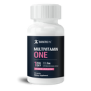 BariatricPal Multivitamin ONE Iron-Free with 90 fast-dissolving veggie capsules. Take one capsule per day.