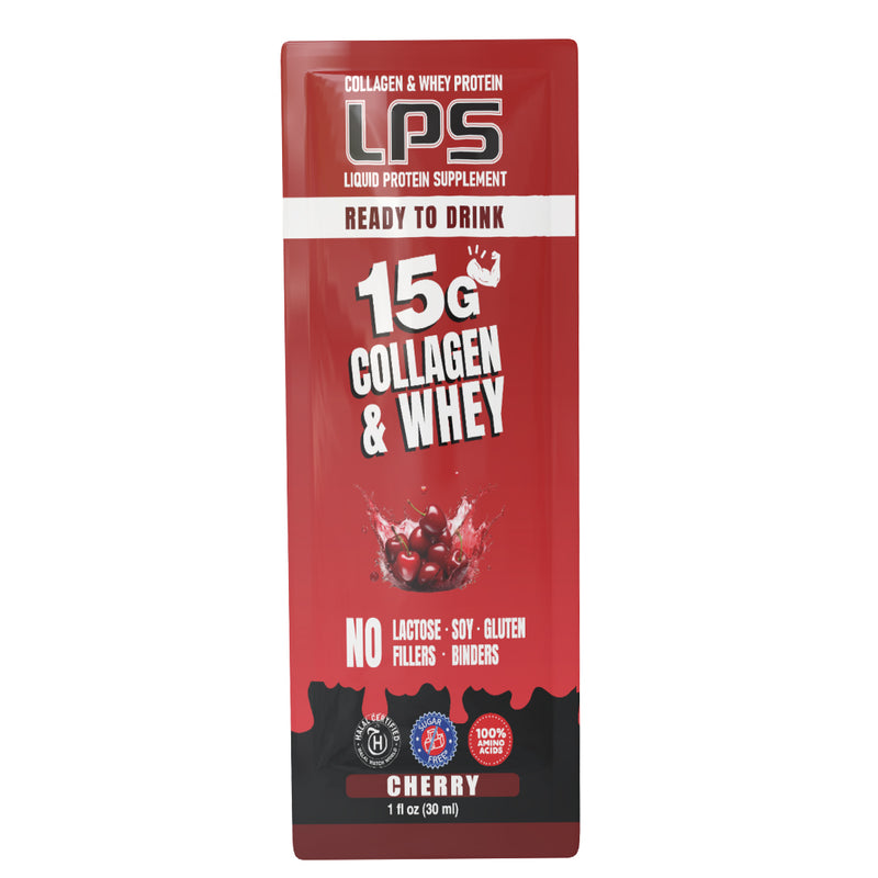 LPS® Sugar Free Collagen & Whey Liquid Protein by Nutritional Designs 1 oz Packets