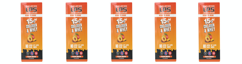 LPS® Sugar Free Collagen & Whey Liquid Protein by Nutritional Designs 1 oz Packets