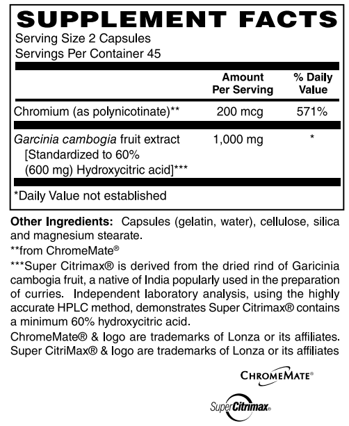 Super CitriMax™ Capsule by BariatricPal