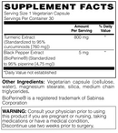 Extra Strength Turmeric 800 mg with BioPerine® by Netrition