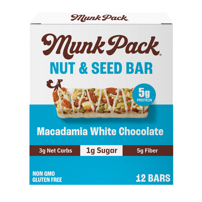 Munk Pack Keto Nut & Seed Bar, 12 Bars