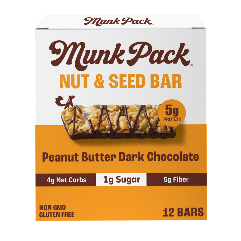 Munk Pack Keto Nut & Seed Bar, 12 Bars
