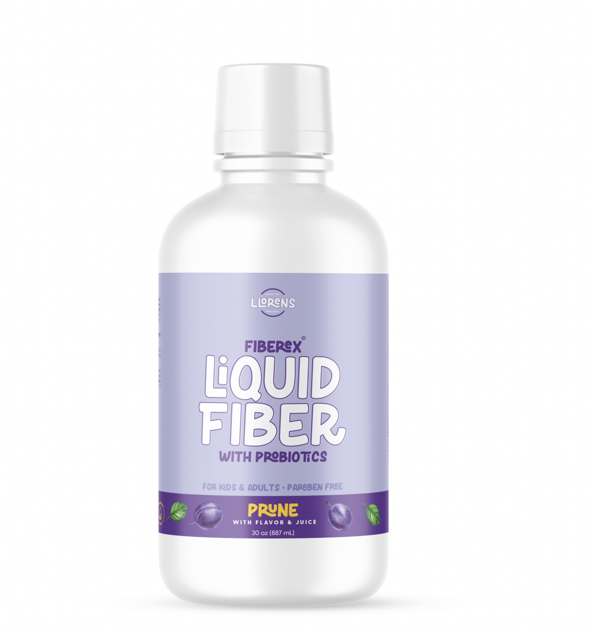 Fiberex Liquid Fiber & Laxative - Natural Prune Flavor (30oz) by Llorens  Pharmaceutical - Exclusive Offer at $16.89 on Netrition