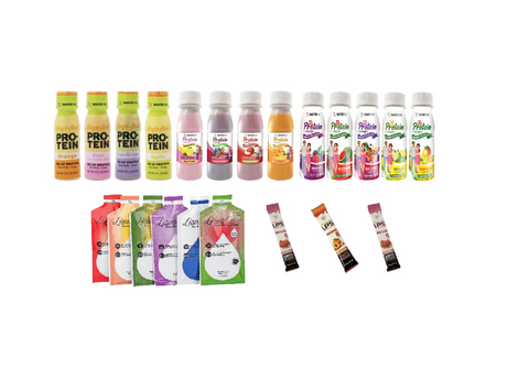 Shots et sachets de protéines liquides - Pack découverte des meilleures ventes