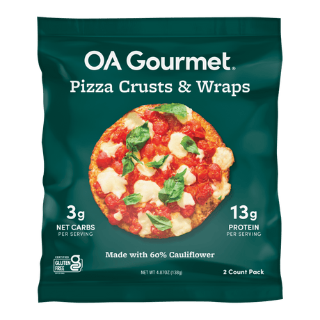 Croûtes à pizza et wraps de chou-fleur Outer Aisle Gourmet