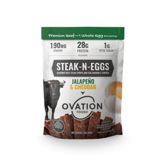 Ovation Foods Steak-N-Eggs Protein Jerky, 1.6 oz