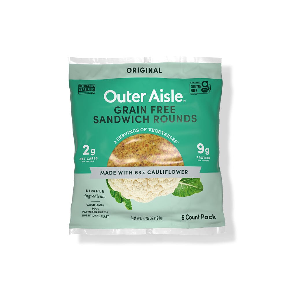 Outer Aisle Cauliflower Sandwich Rounds
