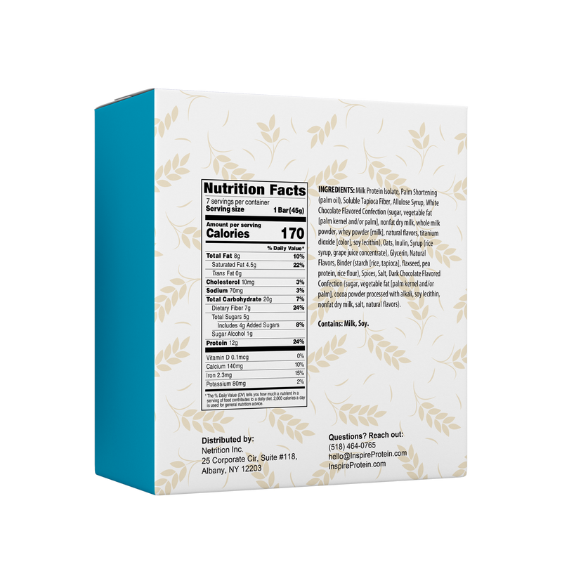 Inspire High Protein Bars by Bariatric Eating