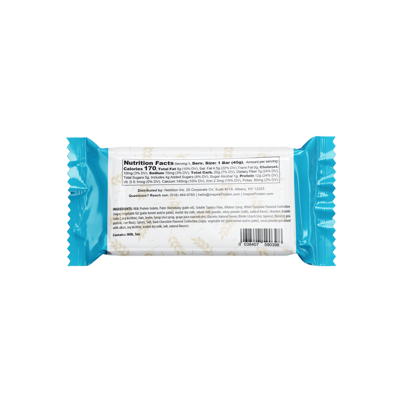 Inspire High Protein Bars by Bariatric Eating