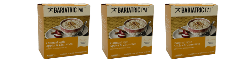 BariatricPal 12g Protein Oatmeal - Apples & Cinnamon