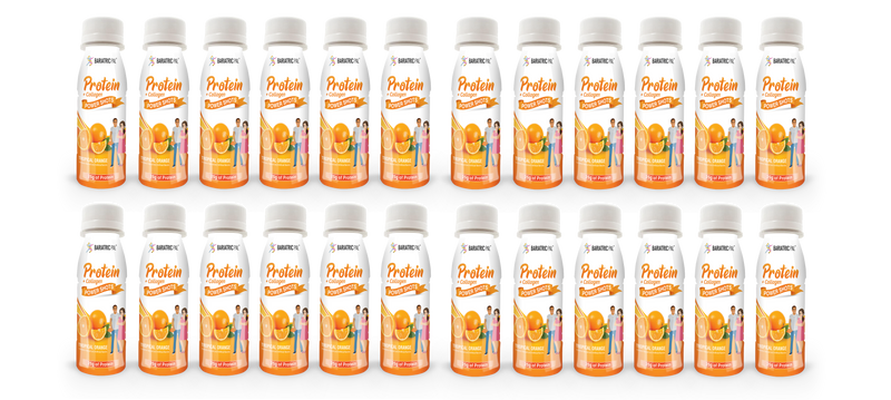 BariatricPal 25g Whey & Collagen Complete Protein Power Shots - Tropical Orange