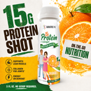 BP 15g Whey & Collagen Complete Protein Shots - Orange