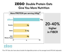 Zego Organic Double Protein Oats 14oz Bag