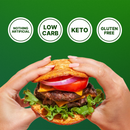 OA Gourmet Everything Sandwich Slices made with 60% cauliflower. Gluten-free with 3 grams of net carbs and 9 grams of protein per serving, six-count package.