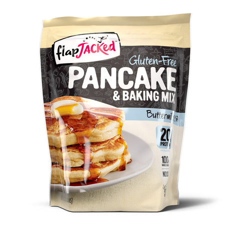 Mélange pour Crêpes et Pâtisseries Protéinées sans Gluten FlapJacked - Babeurre 680 g