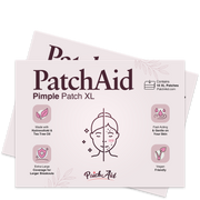 Patch anti-boutons XL – 10 patchs hydrocolloïdes extra-larges pour le visage et le corps