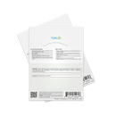 The back of a PatchAid product package displays usage instructions, ingredients, and safety warnings, emphasizing its skin-friendly benefits and application method for effective use.