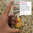 Inspire + Collagen Protein Shot with 30grams of protein in a 3-fluid-ounce bottle.