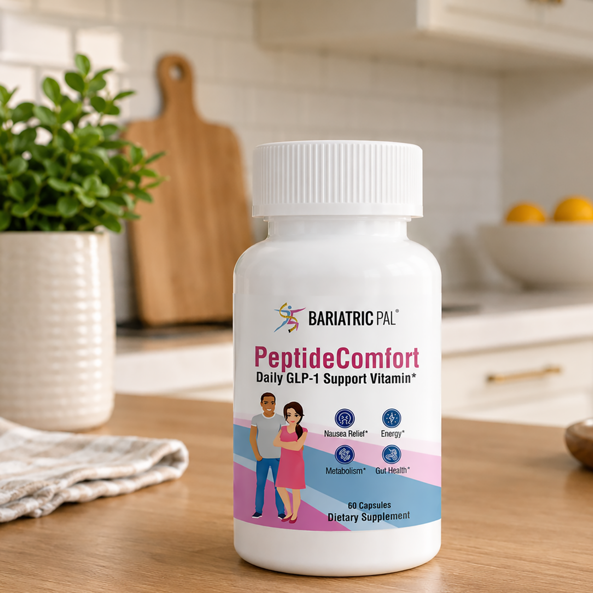 BariatricPal PeptideComfort - Daily GLP-1 Support Vitamin