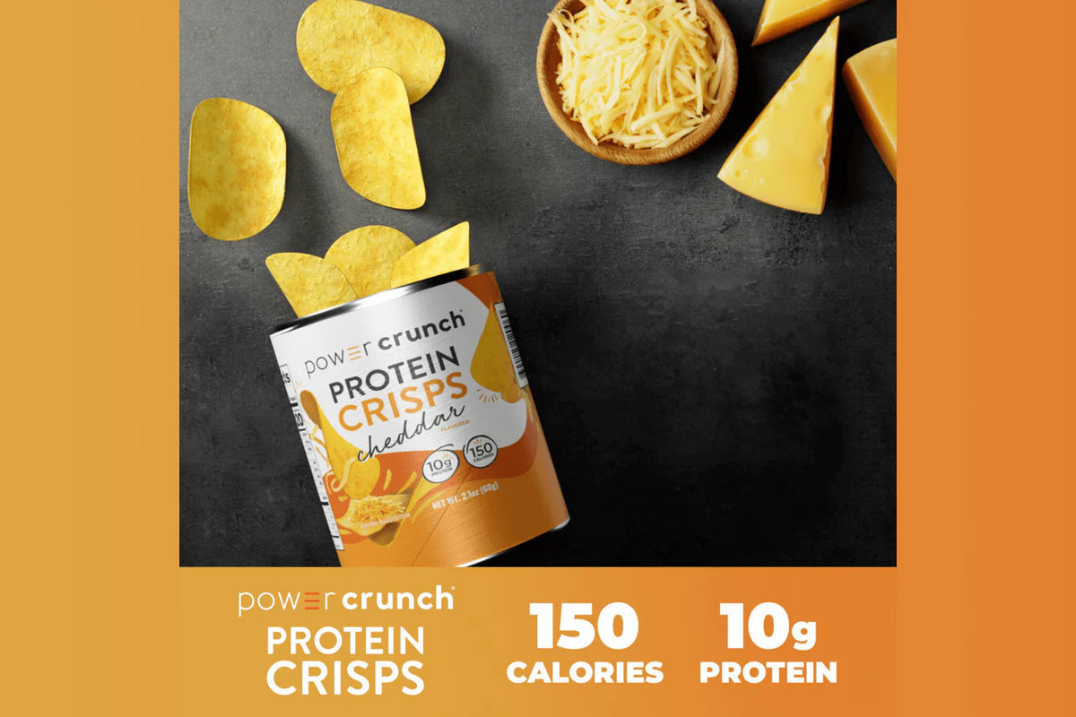 Power Crunch Protein Crisps, 2.1 oz by BNRG - Exclusive Offer at