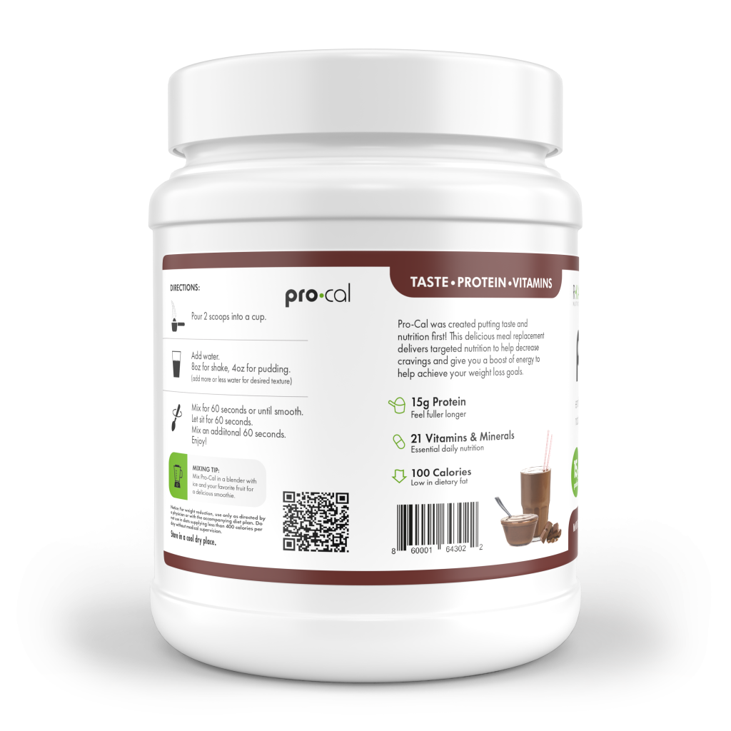 R-kane Nutritionals Pro-cal High Protein Shake or Pudding - Chocolate