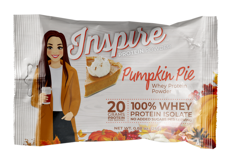 Inspire Pumpkin Pie Protein Powder by Bariatric Eating