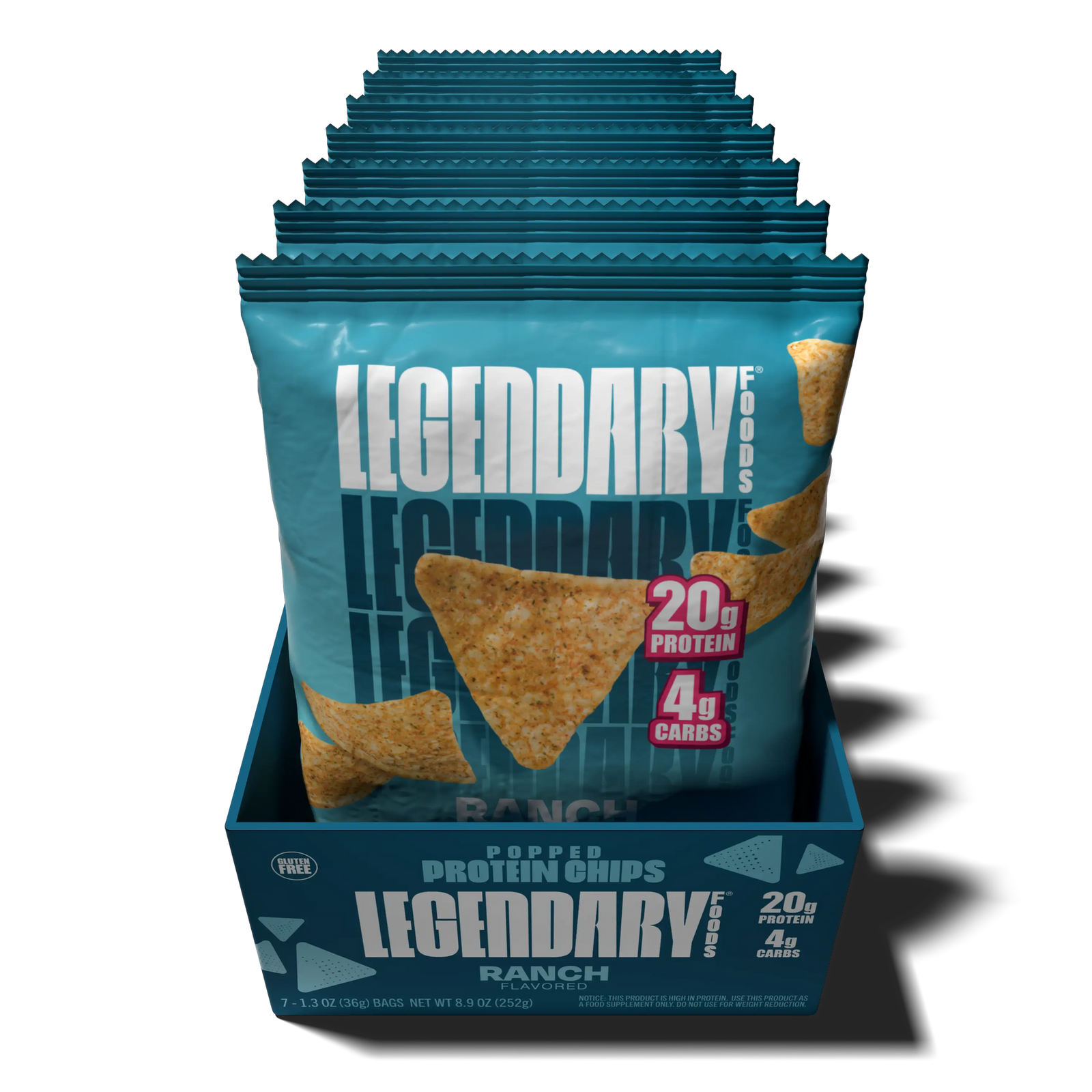 Legendary Foods Popped Protein Chips