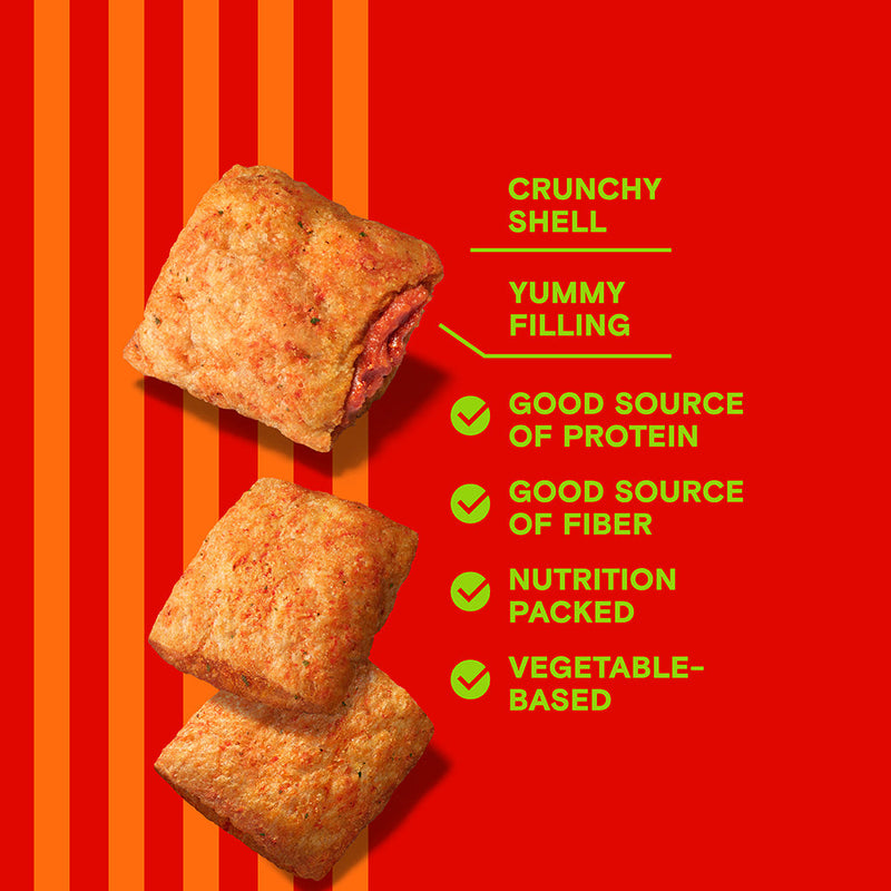 Stuffed Protein Snacks by Rivalz Snacks - Late Night Pizza