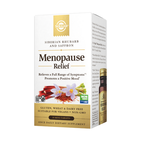 Comprimidos Solgar para el alivio de la menopausia