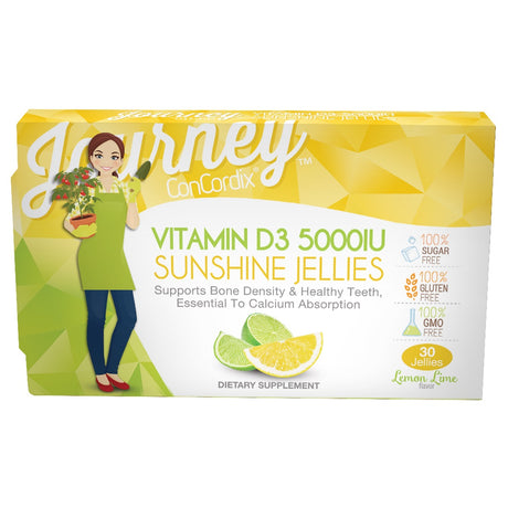 Gomitas de Vitamina D3 Journey de Bariatric Eating (LIQUIDACIÓN: Consumir preferentemente antes de julio de 2026)