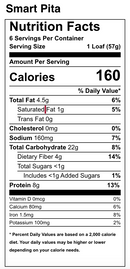 Toufayan Bakeries Smart Pita Bread