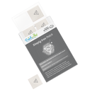 A box of PatchAid Simply Iron Patches is displayed, featuring a clear label and description, with one patch partially visible, highlighting its plant-based iron and vitamin C benefits.