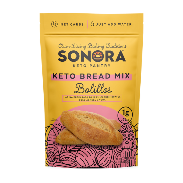 Keto Bolillos French Bread by Sonora Keto Pantry