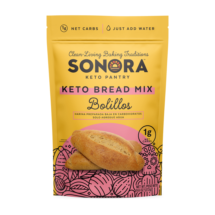 Keto Bolillos French Bread by Sonora Keto Pantry