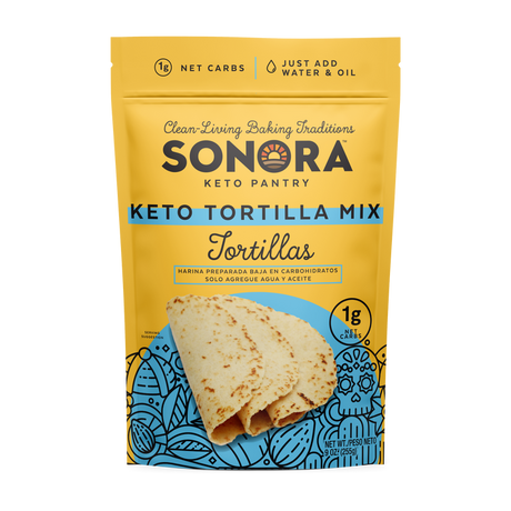 Mezcla para Tortillas Bajas en Carbohidratos Sonora Keto Pantry
