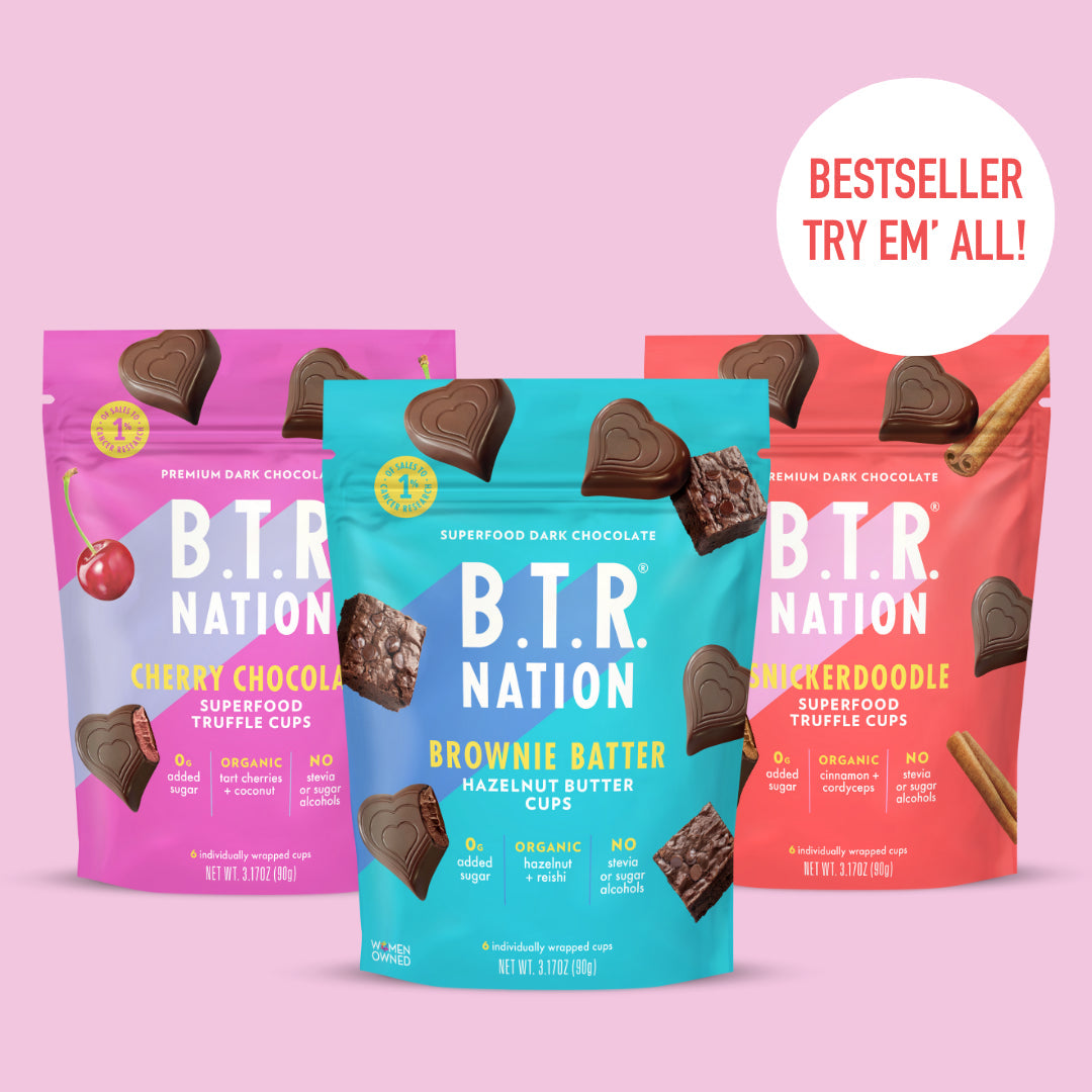 B.T.R Nation Superfood Nut Butter Cups