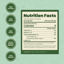 A nutrition facts label highlights that the product contains zero calories, zero sugar, and is made from 100% organic stevia leaf extract, with 1000 servings per container.