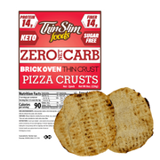ThinSlim Brick Oven Thin Crust Pizza with 14g of protein.