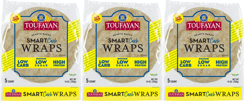 Toufayan Bakeries Low Carb/Low Sodium Wrap