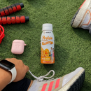 BariatricPal Tropical Orange Protein + Collagen Power Shot with 25 grams of protein in a 3-fluid-ounce bottle.