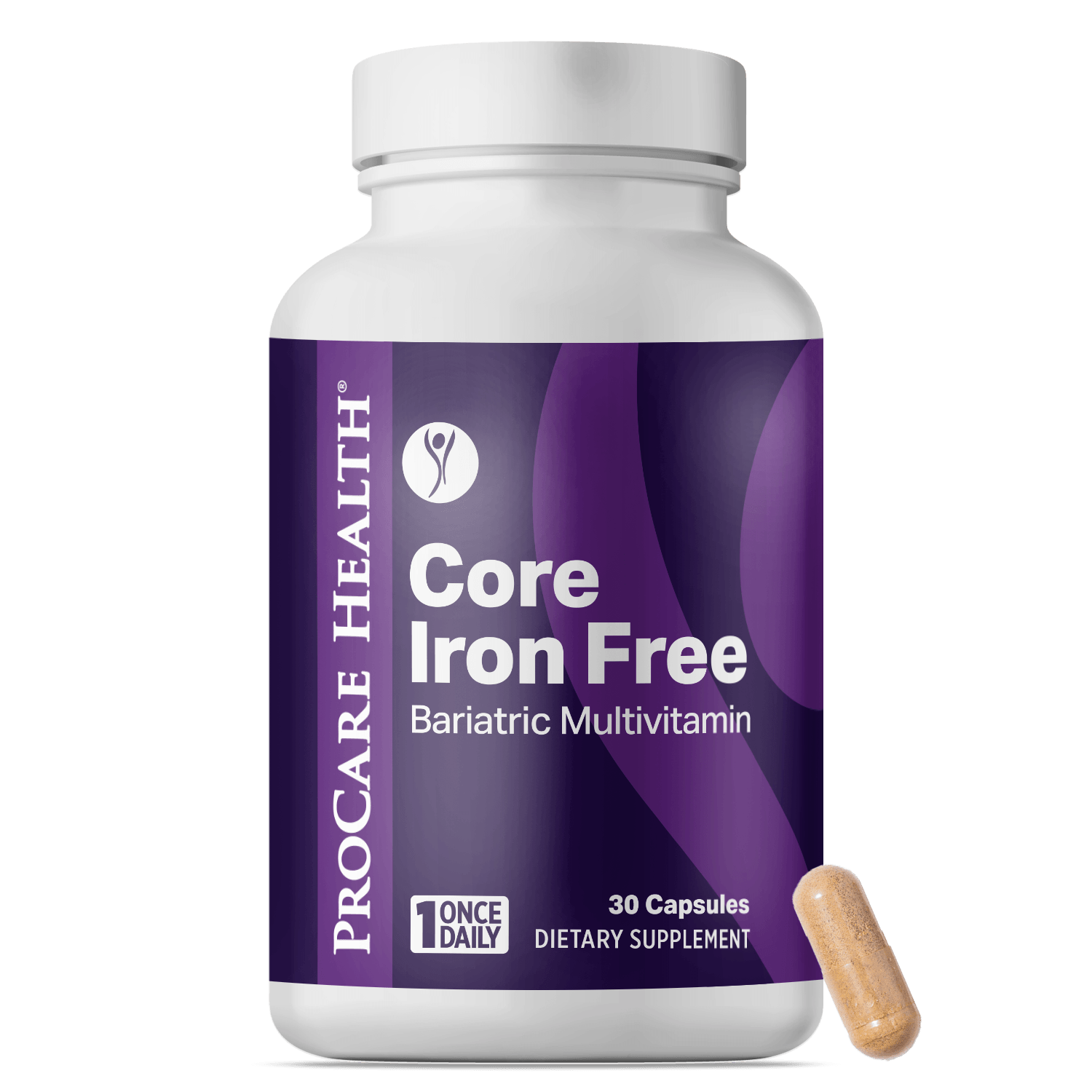 Procare Health 1 per Day! Bariatric Multivitamin Capsule - Iron Free