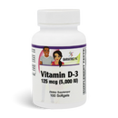 Vitamin D-3 125mcg (5000 IU) - Easy Swallow Vegetarian Softgels by BariatricPal - High-quality Vitamin D 