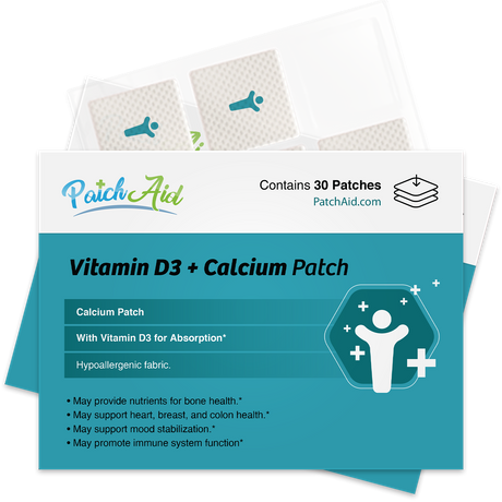 Parche de vitamina D3/Calcio de PatchAid
