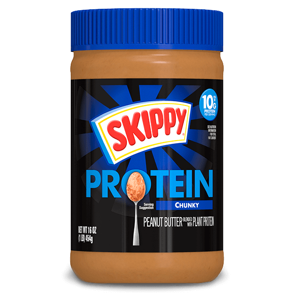 SKIPPY Peanut Butter Blended with Plant Protein, 16 oz