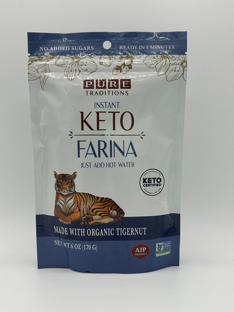 Pure Traditions Gluten & Grain Free Instant Keto Farina 6 oz by Pure  Traditions