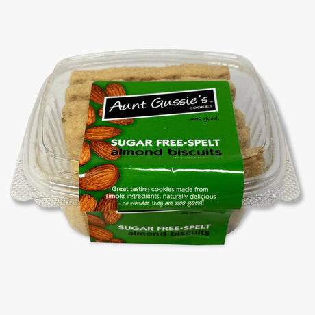 Biscuits d'épeautre sans sucre de Tante Gussie - Amande / 227 g