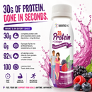 BariatricPal 30g Whey & Collagen Complete Protein Power Pro Shots - Wild Berry